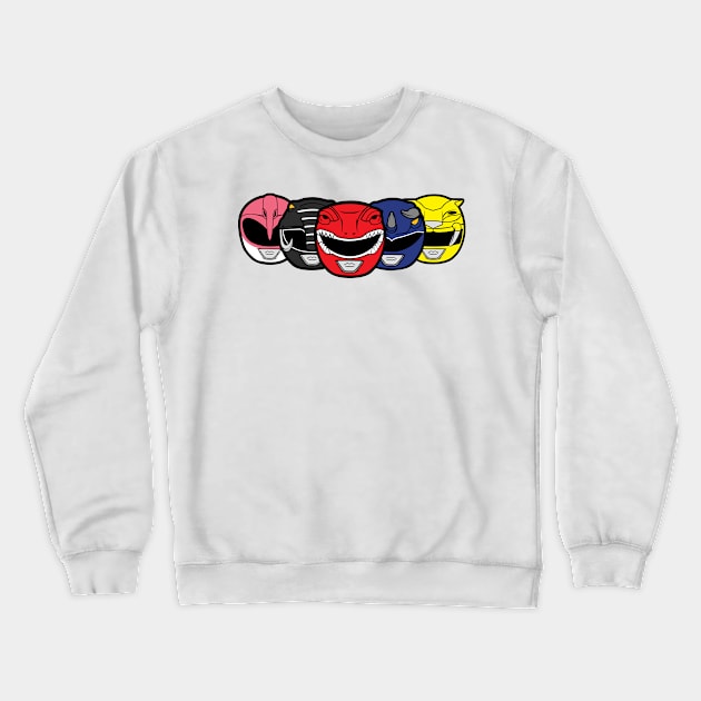 Power Rangers Crewneck Sweatshirt by bonekaduduk